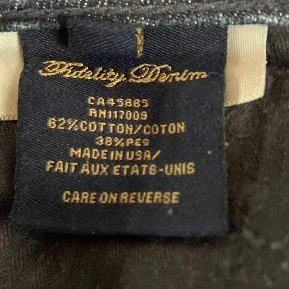 Fidelity |  Scoop Low Rise Tapered Jeans - Picture 8 of 8